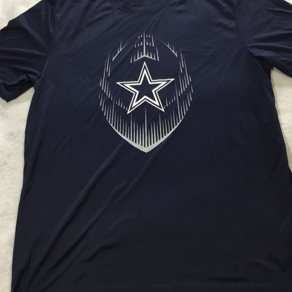 Nike Men's Dallas Cowboys  Blue Dri-FIT Short Sleeve Tee sz 2XL